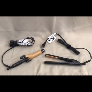 Chi travel straightener & curling iron - like new